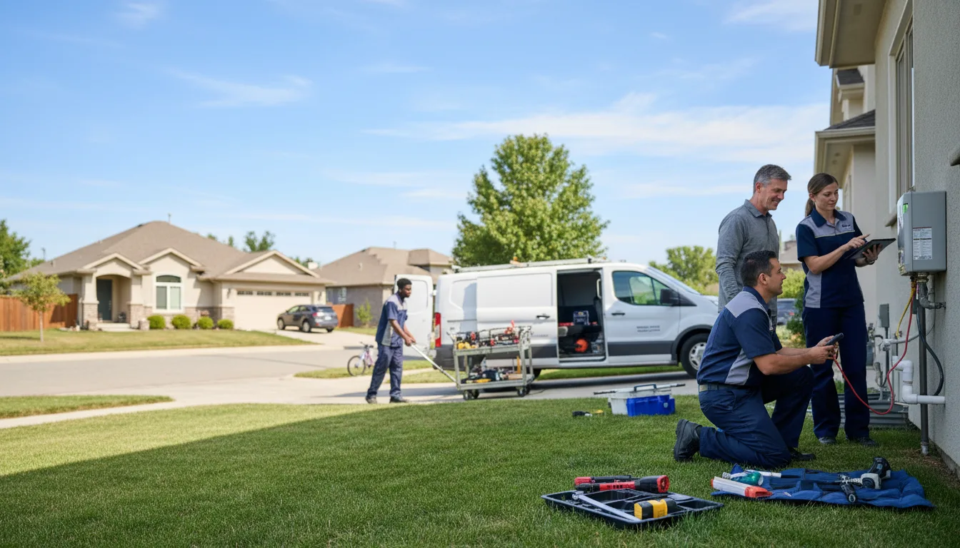 Tankless water heater service in Ridgecrest, CA
